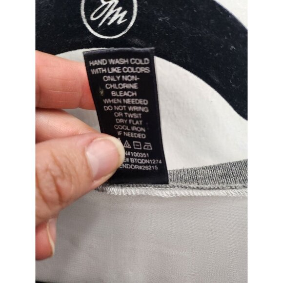 BKE the Buckle Womens Cardigan Small Gray Sheer Contrast Knit Sequin Embellished - Picture 3 of 7